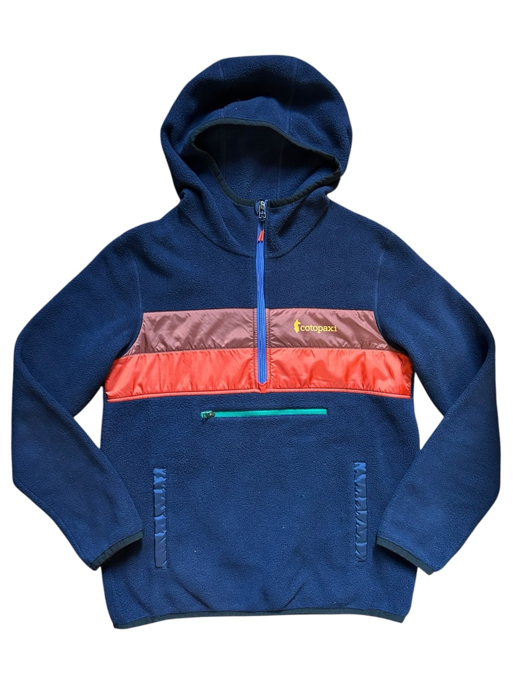 Cotopaxi Teca Fleece Hooded Half Zip Pullover Gorpcore Jacket Men’s Small